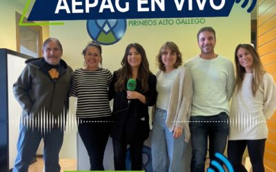 Con Rebeca Ruiz. Actualidad de la Asociación de Empresarios Pirineos Alto Gállego con la tertulia Aepag en Vivo.